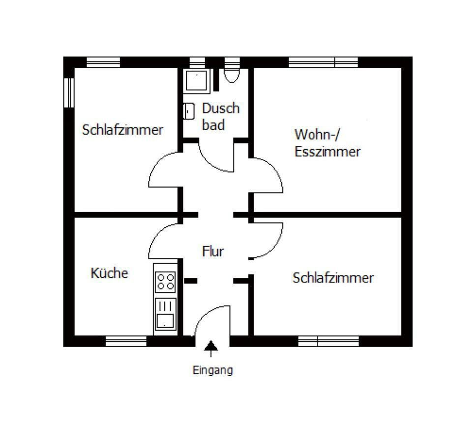 Ankerplatz Villa Westerronfeld Ngoại thất bức ảnh
